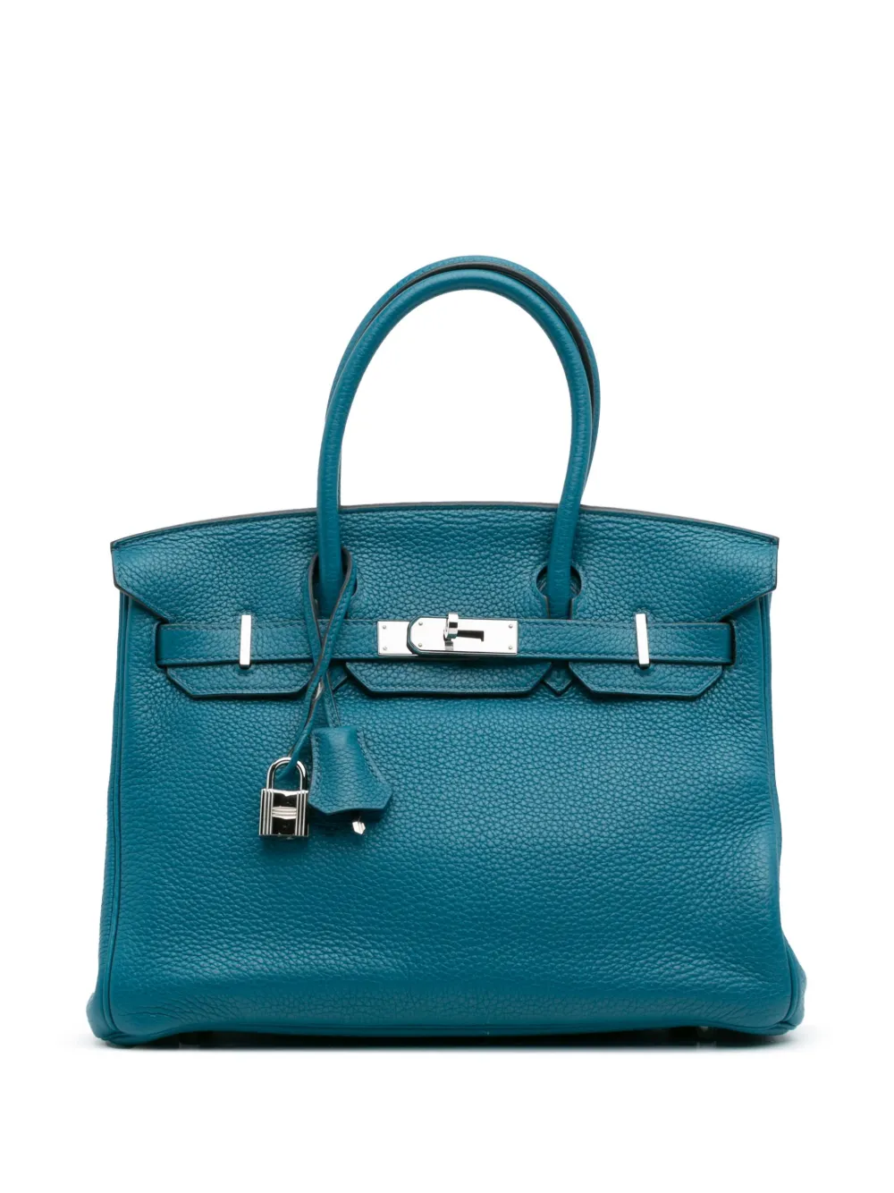 Hermès Pre-Owned sac à main Togo Birkin Retourne 30 (2011-2013) | bleu | Image 1