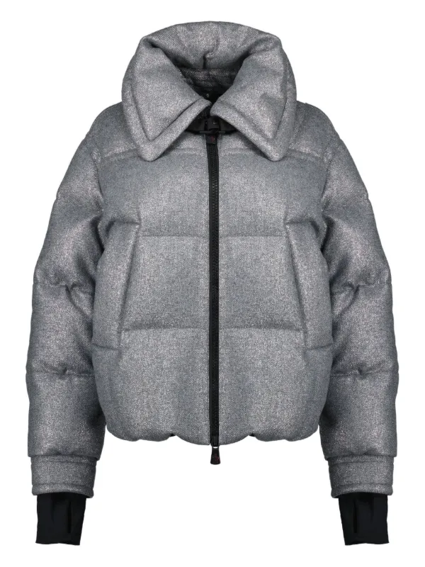 Moncler Grenoble ジップアップ パデッドジャケット | グレー
