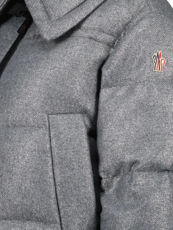 Moncler Grenoble ジップアップ パデッドジャケット | グレー