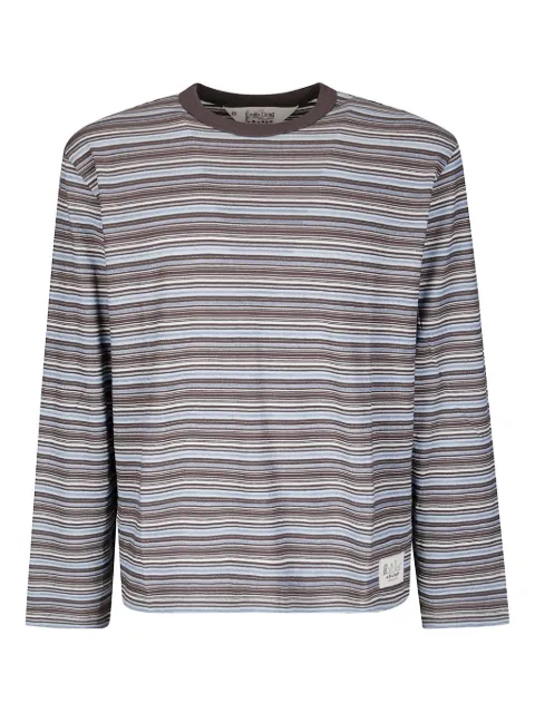 Brain Dead توب 'رومي' بأكمام طويلة ونقش مخطط