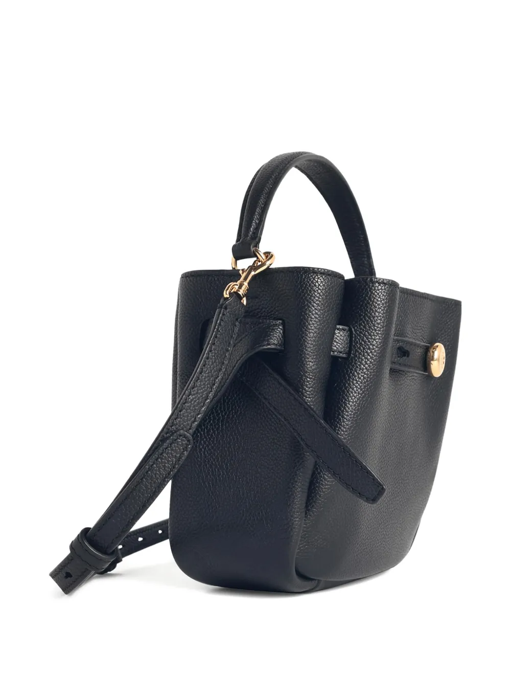Tory Burch Romy Top-handle Mini Bag In Black