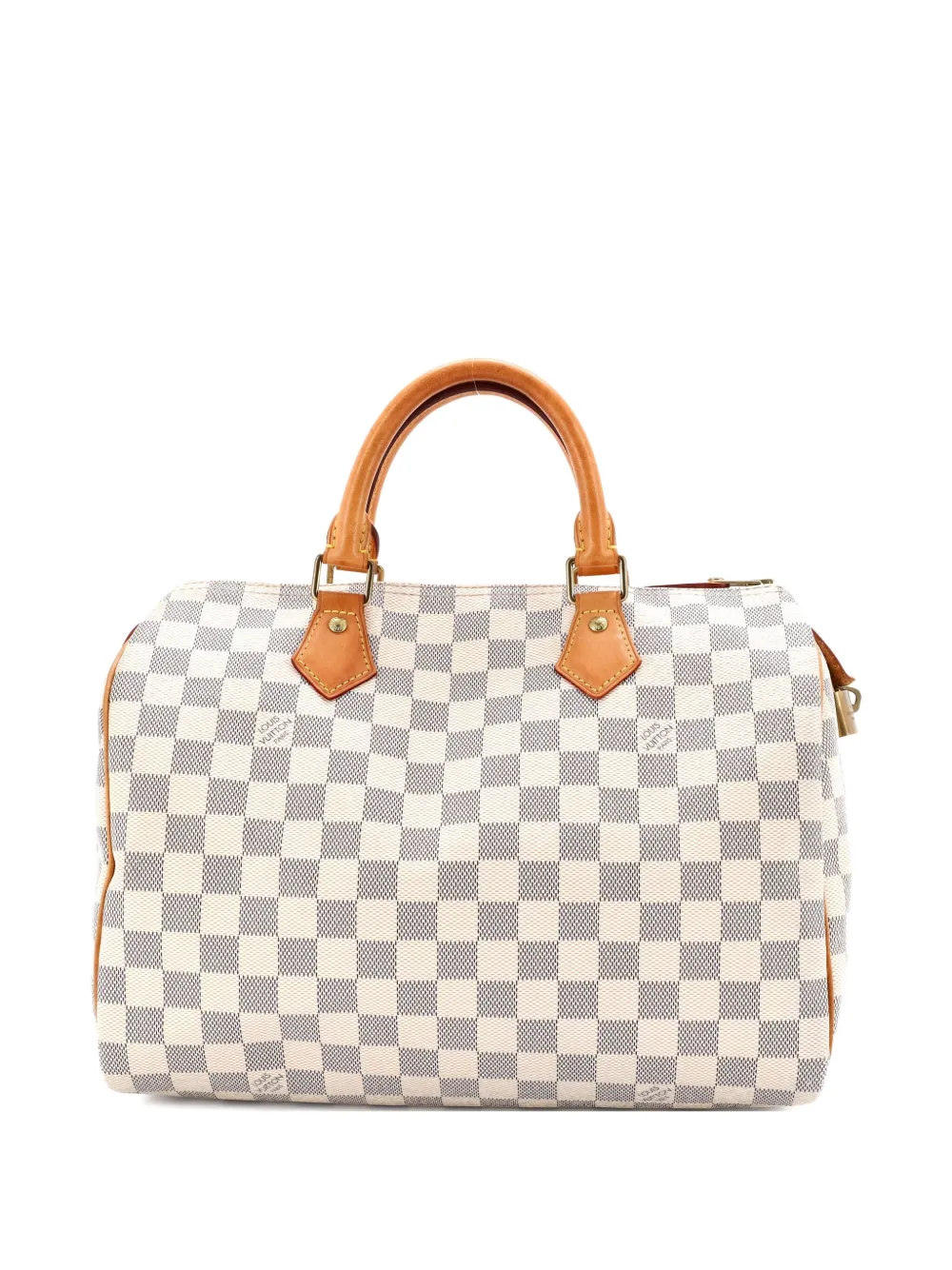 Louis Vuitton Pre-Owned Speedy Handbag Damier 30 satchel - ニュートラル