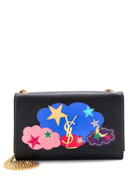 Saint Laurent Pre-Owned Classic Monogram Patchwork Leather Medium crossbody bag