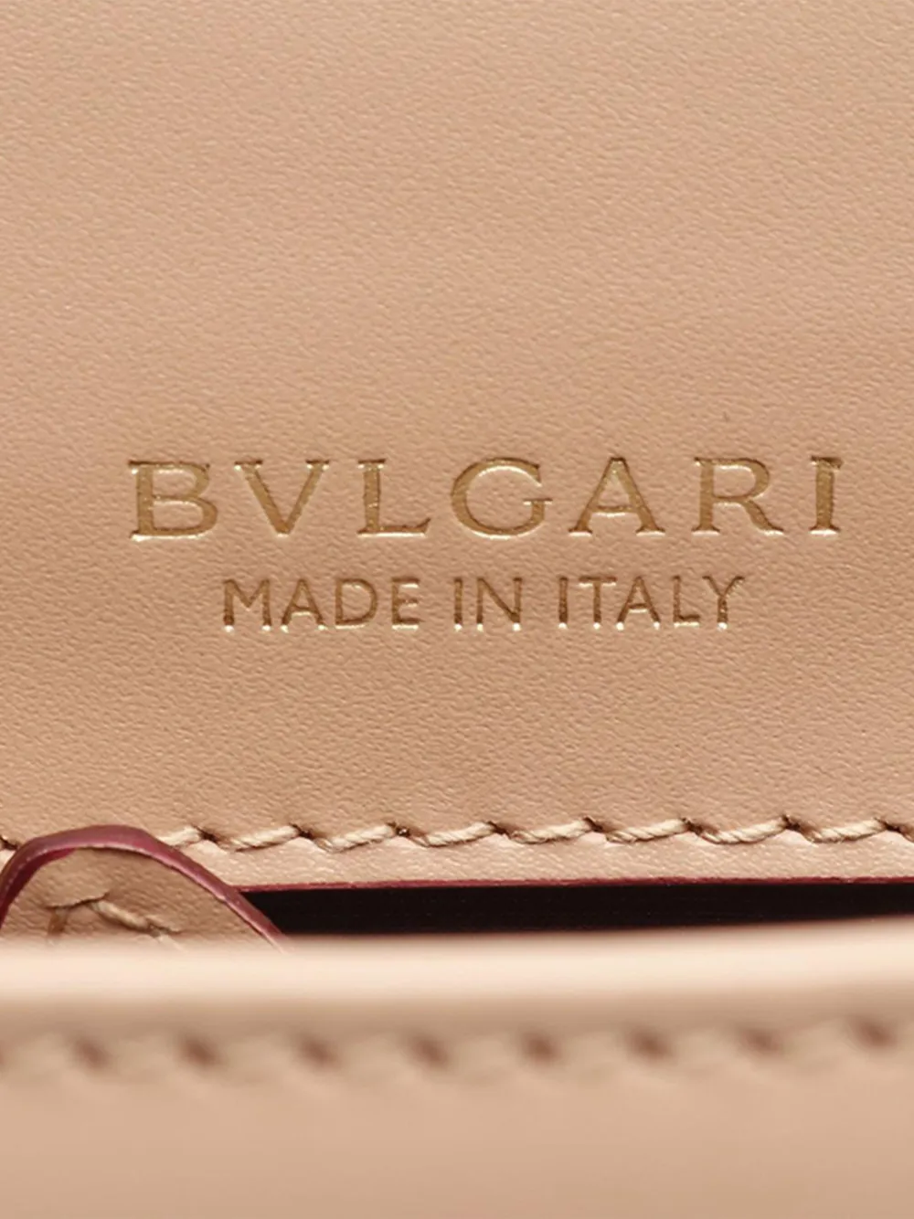 Pre-owned Bvlgari 2010-2025 Calfskin Serpenti Forever Shoulder Bag In Pink