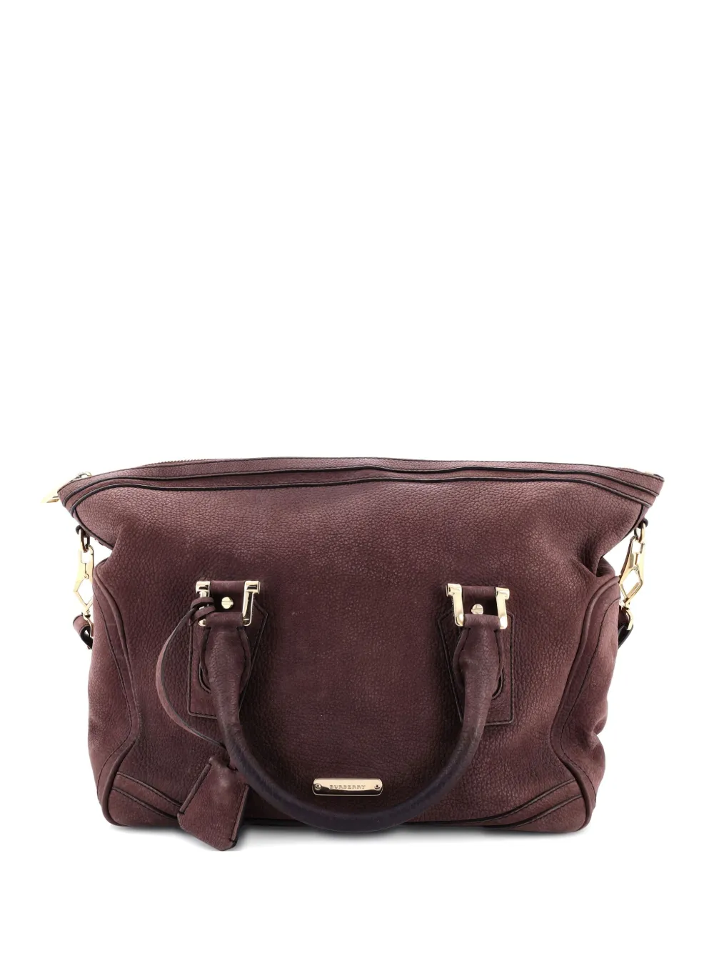 Burberry Pre-Owned Kirley Leather Medium satchel - ブラウン