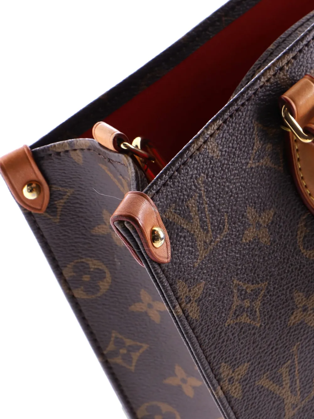 Pre-owned Louis Vuitton Sac Plat Nm Bag Monogram Canvas Pm Shoulder Bag In Brown