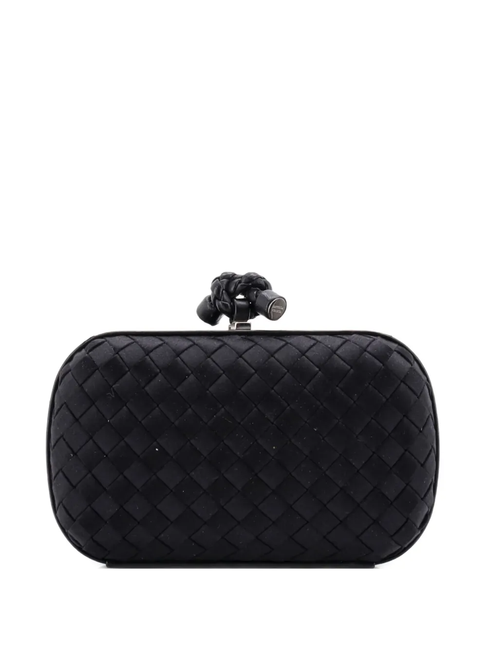 Bottega Veneta Pre-Owned Box Knot Intrecciato Satin Small clutch bag - Bottega Veneta Pre-Owned Box Knot Intrecciato Satin Small clutch bag -
