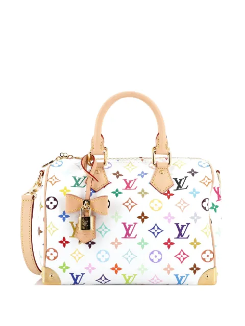 Louis Vuitton Pre-Owned x Takashi Murakami Speedy Soft Bandouliere Bag Monogram Multicolor 25 satchel