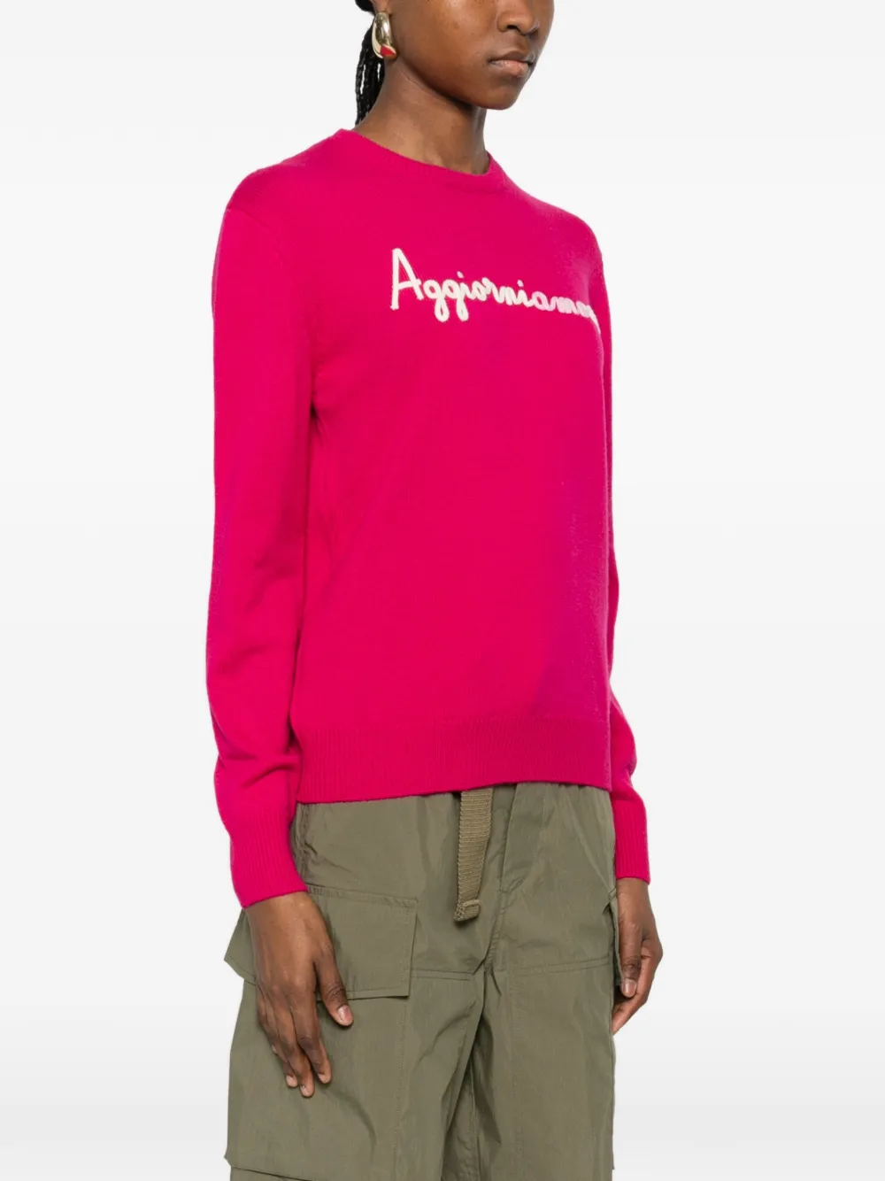  Mc2 Saint Barth Crew-neck Sweater - Pink 