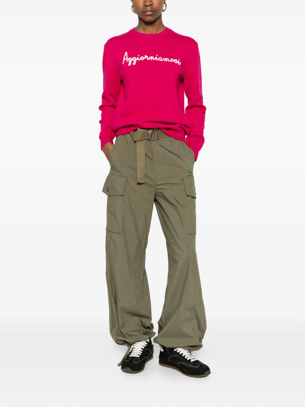  Mc2 Saint Barth Crew-neck Sweater - Pink 