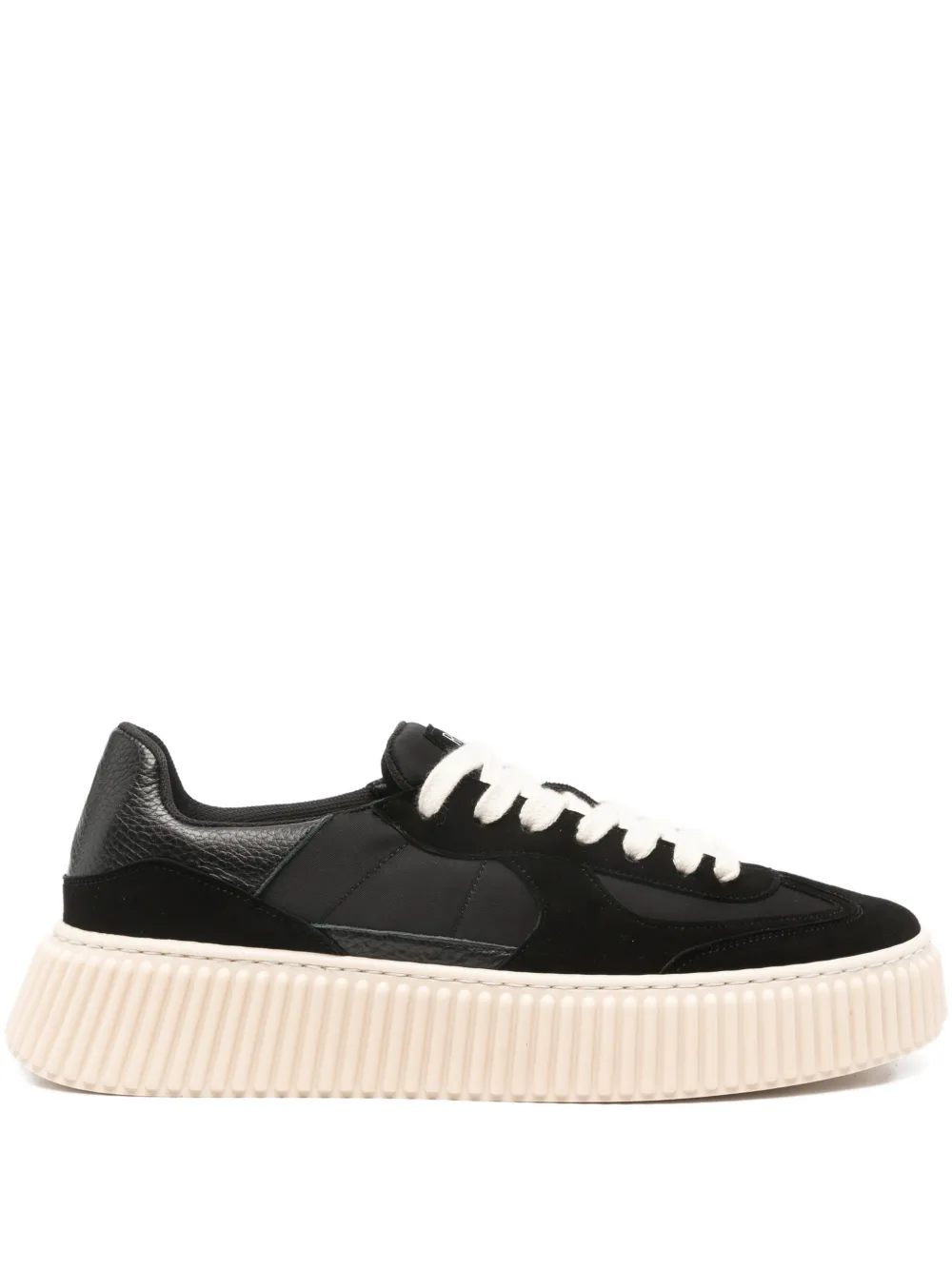 Rhun 1989 Treble panelled sneakers | Black | Image 1