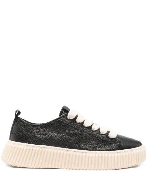 Rhun platform leather sneakers 