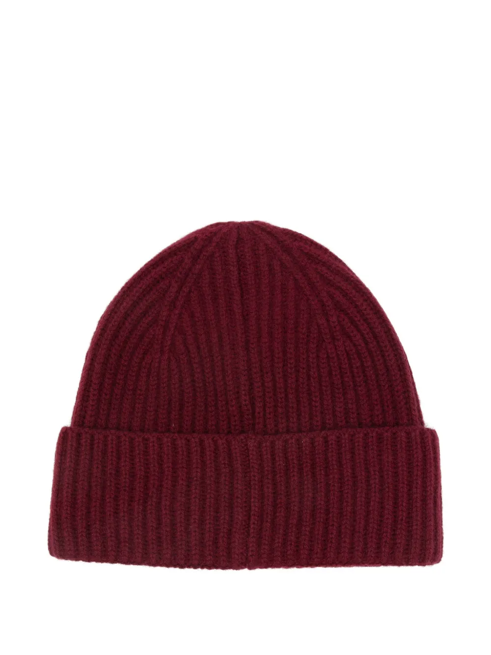MC2 Saint Barth ribbed embroidered beanie hat - Rood