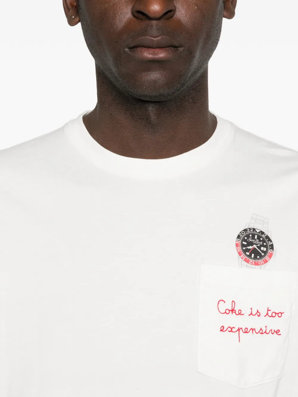 MC2 Saint Barth T-shirt met ronde hals Wit