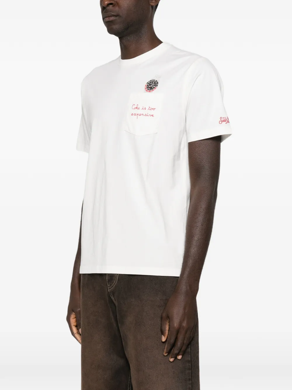 MC2 Saint Barth T-shirt met ronde hals Wit