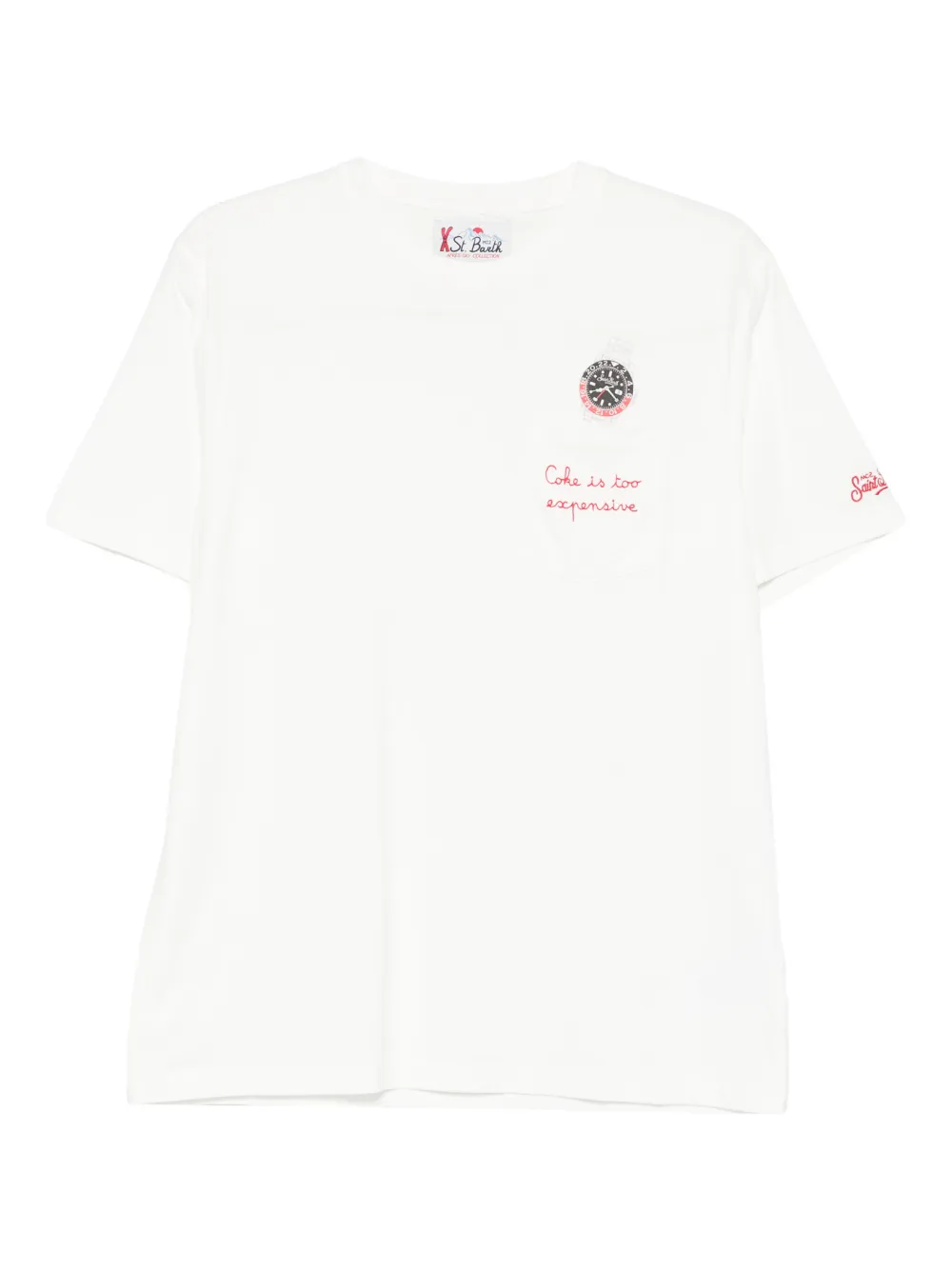 MC2 Saint Barth playera manga corta con cuello redondo | blanco | Image 1