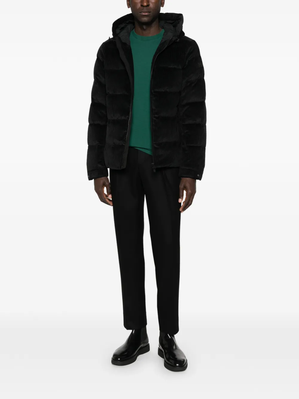 MC2 Saint Barth chamarra capitonada Maier de pana con capucha | Chamarras con plumón y capitonadas | Image 2