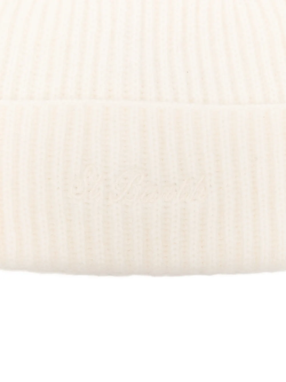  Mc2 Saint Barth Moss Ribbed-knit Beanie Hat - Neutrals 