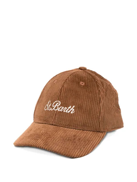 MC2 Saint Barth corduroy logo cap