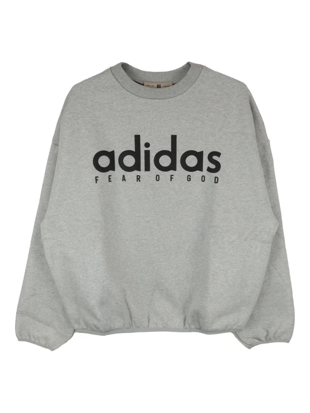 Fear Of God x Adidas fleece sweatshirt | Grey | Image 1