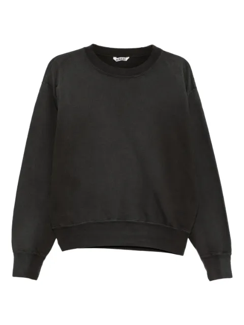 Auralee dyed pima sweatshirt
