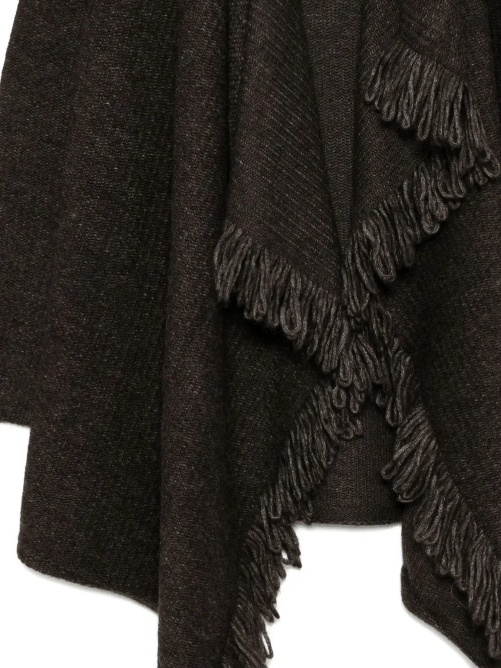 Lauren Manoogian Knitted Coat In Brown