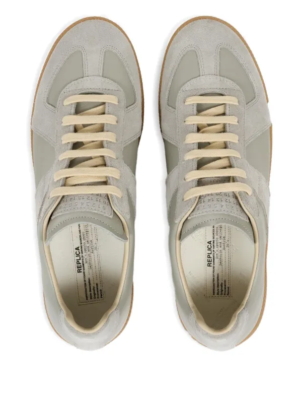 Maison Margiela Tênis Cano Baixo Replica | Cinza | FARFETCH BR