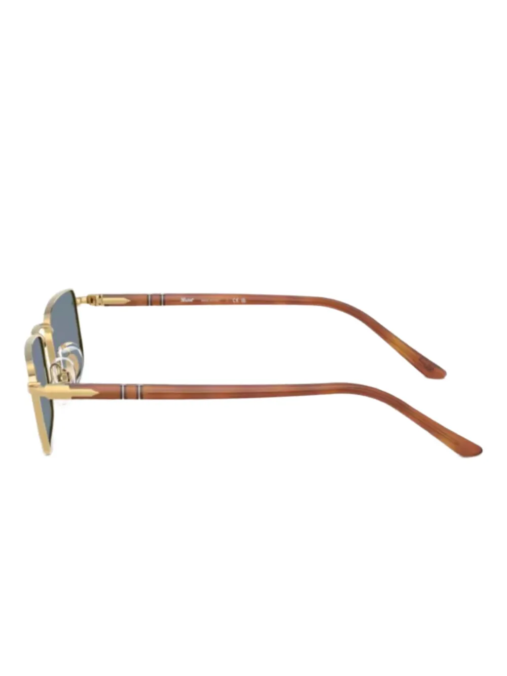 Persol 1025S zonnebril met rechthoekig montuur Goud