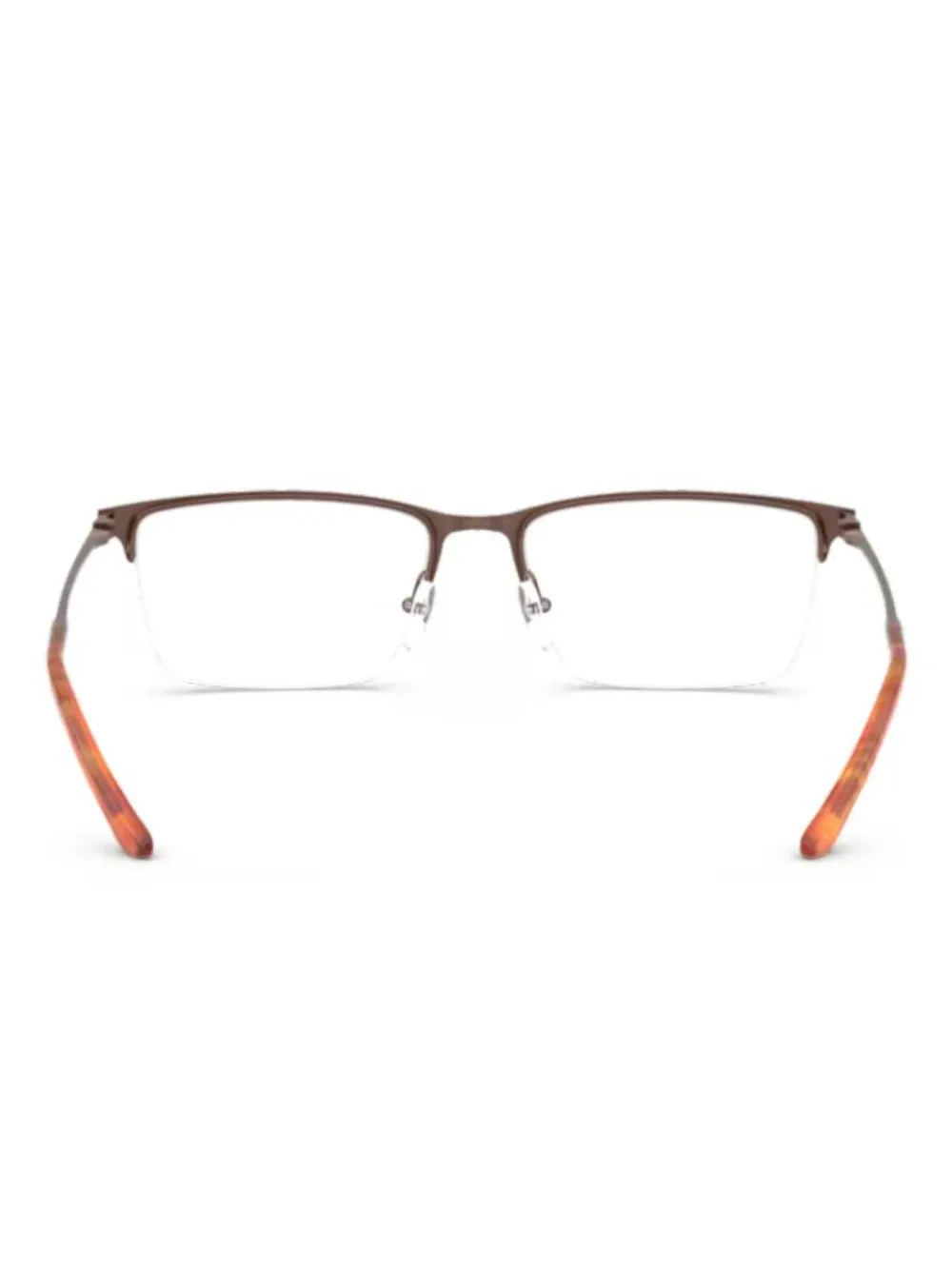 Emporio Armani rectangle-frame glasses | Image 2