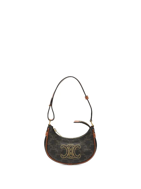 Celine Pre-Owned bolsa de hombro Mini Triomphe Coated Canvas Ava 2022