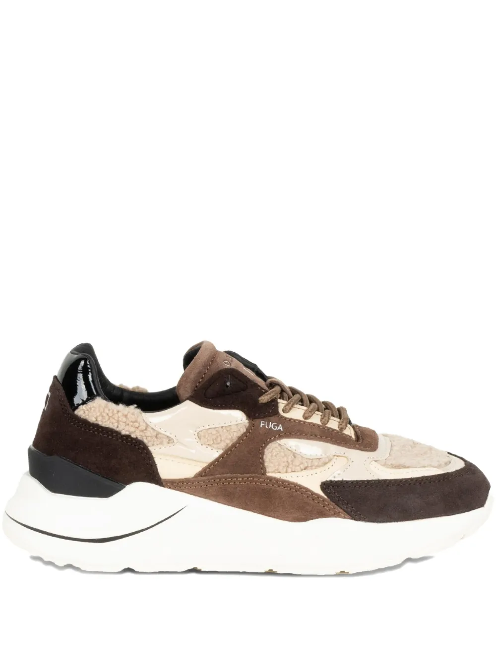 Date Fuga Panelled Sneakers In Multi