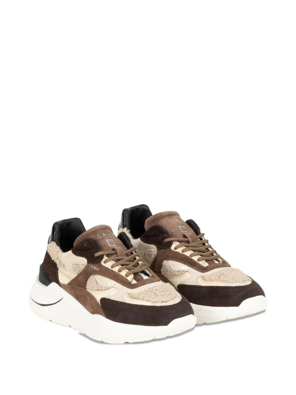 Date Fuga Panelled Sneakers In Multi