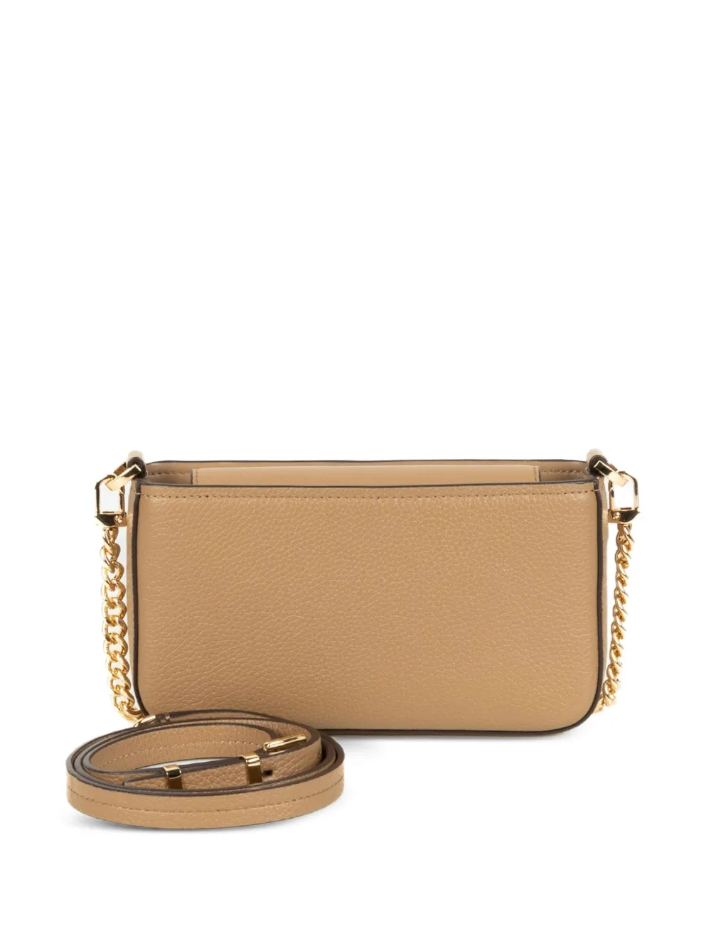 Michael Kors Bryant schoudertas met kettingband Beige