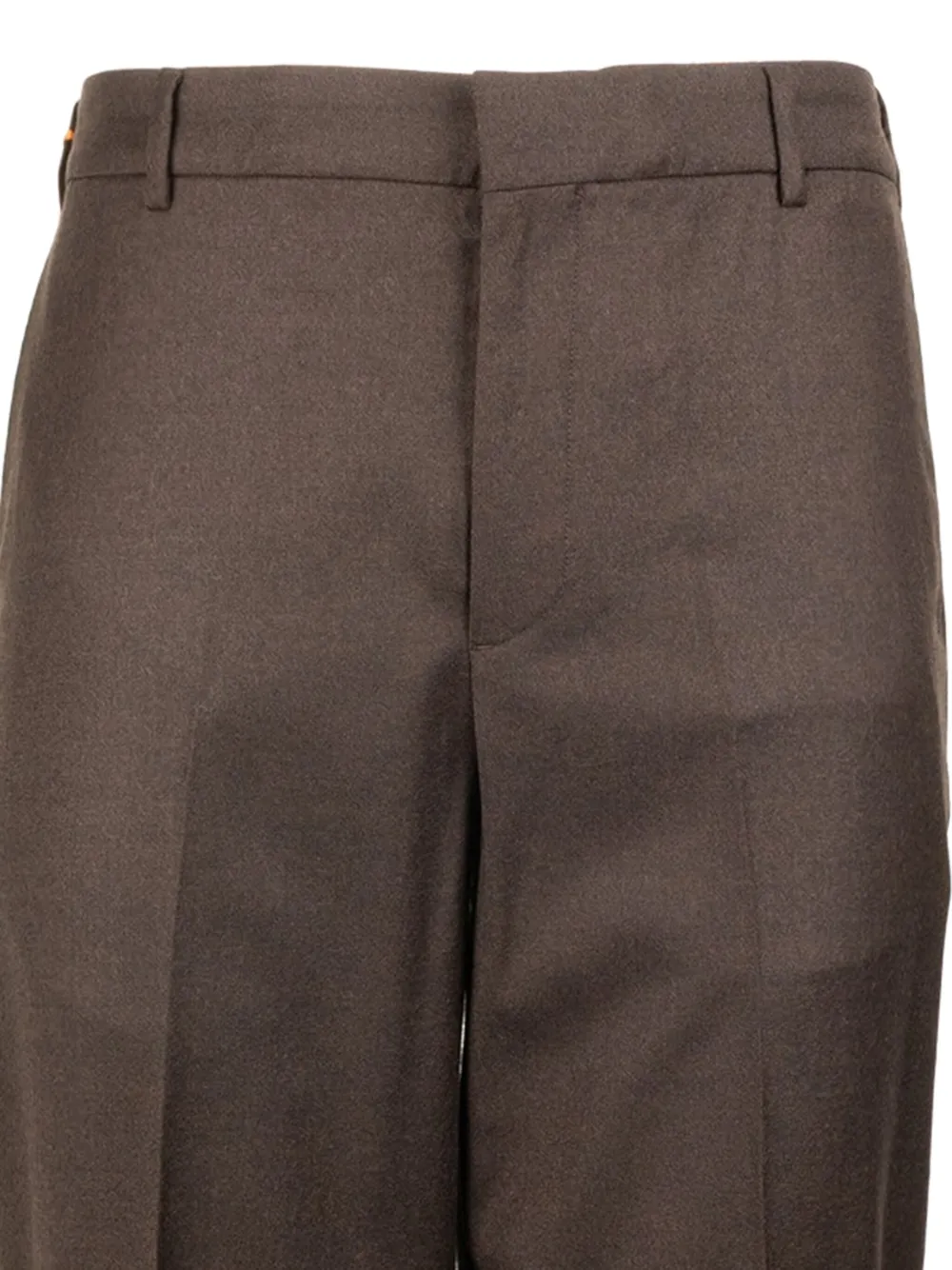 Cruna Bergen cuffed trousers - Bruin