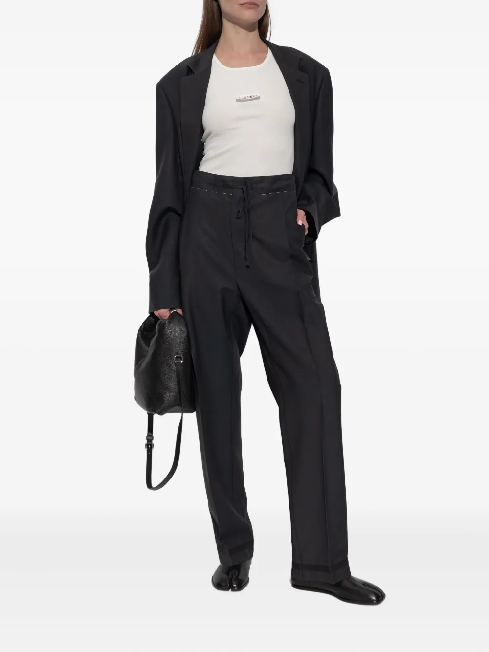 MM6 Maison Margiela Katoenen tanktop Wit