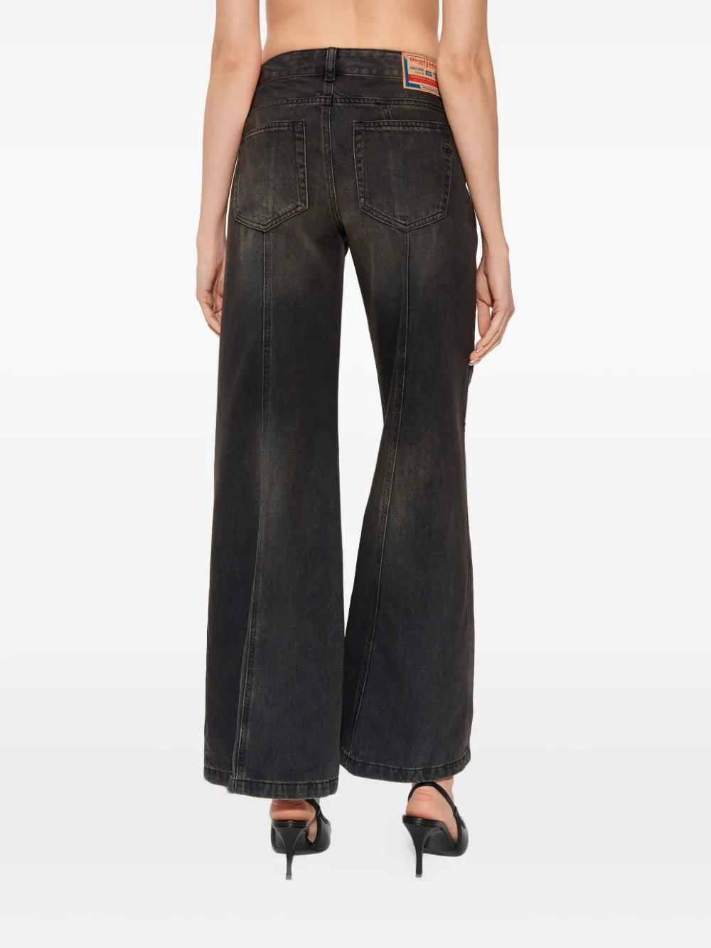 Diesel D-Akii jeans met zakken Zwart