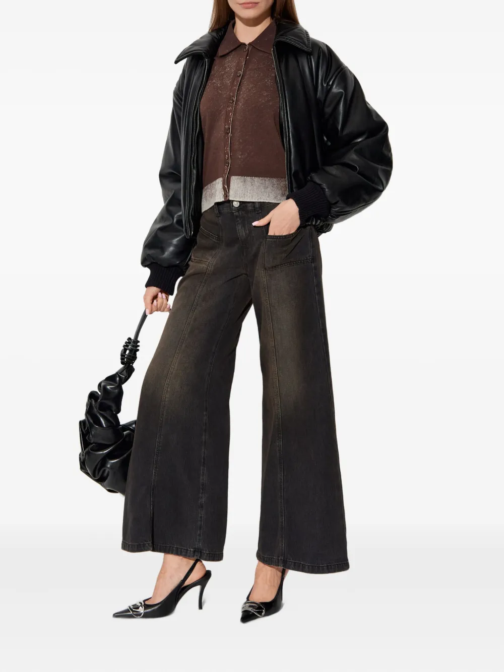 Diesel D-Akii front-pockets jeans - Zwart