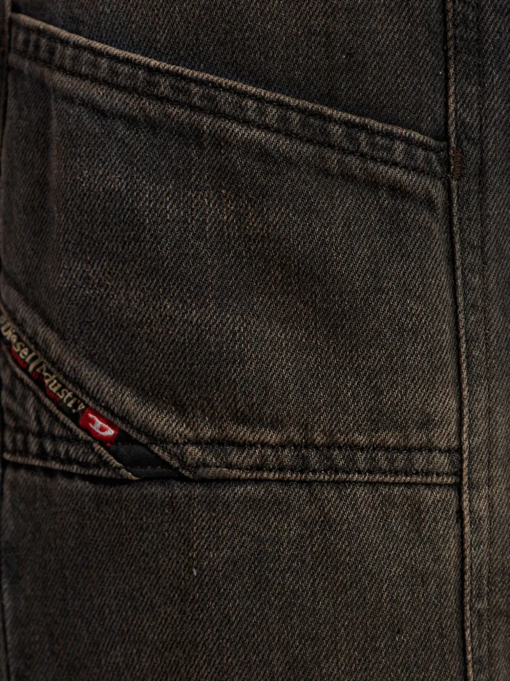 Diesel D-Akii jeans met zakken Zwart