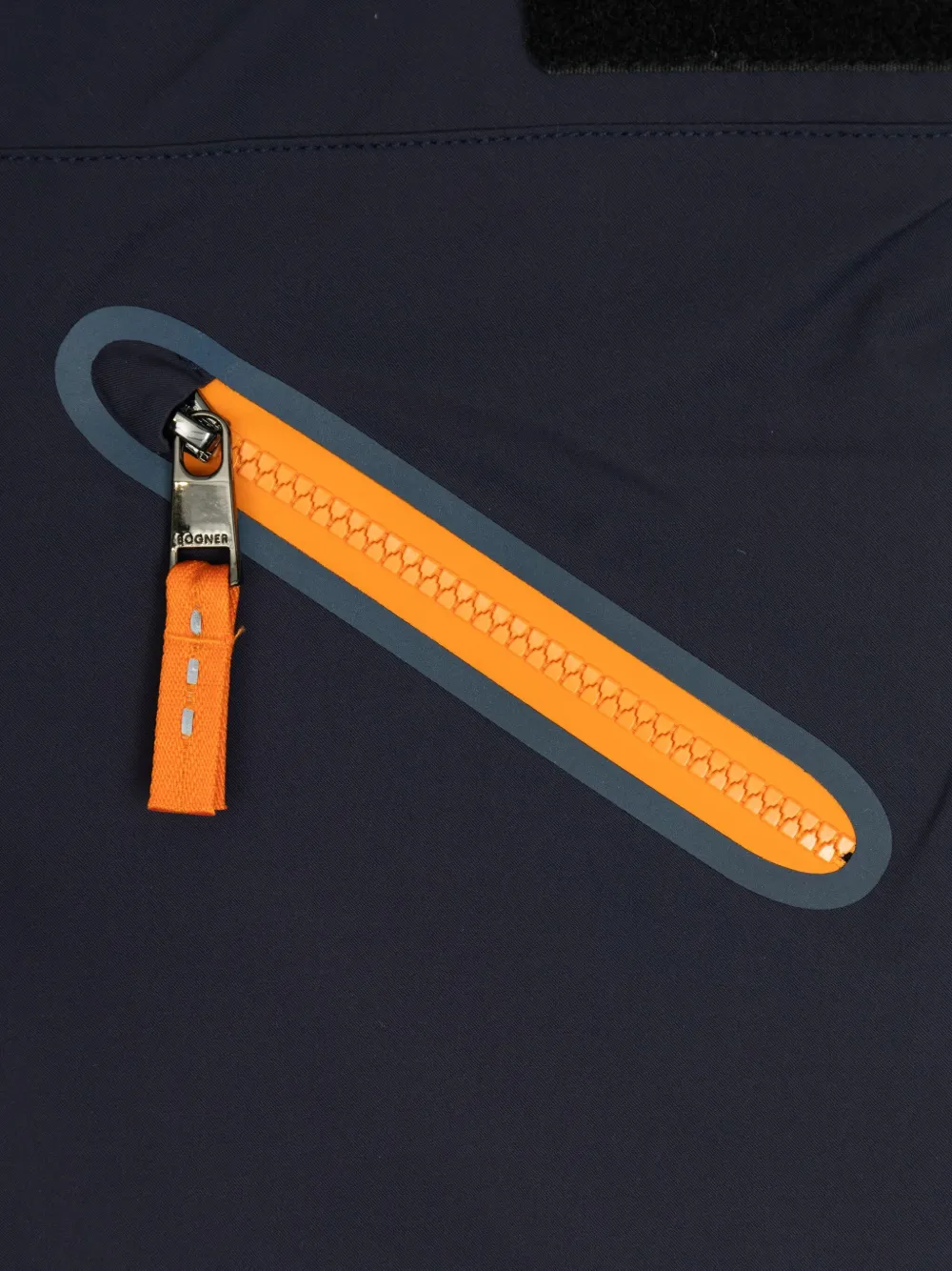 Bogner Kids Powder gestreept skipak met rits Blauw