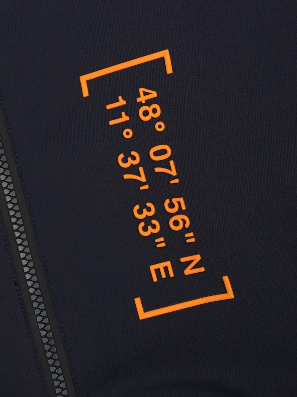 Bogner Kids Powder gestreept skipak met rits Blauw