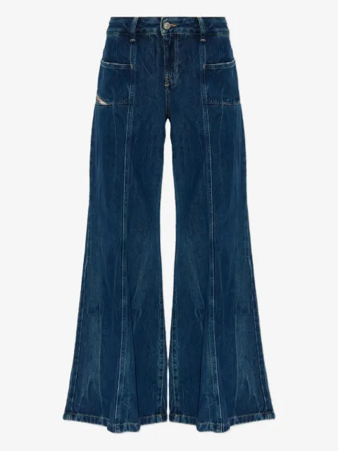 Diesel D-Akii Panel Jeans