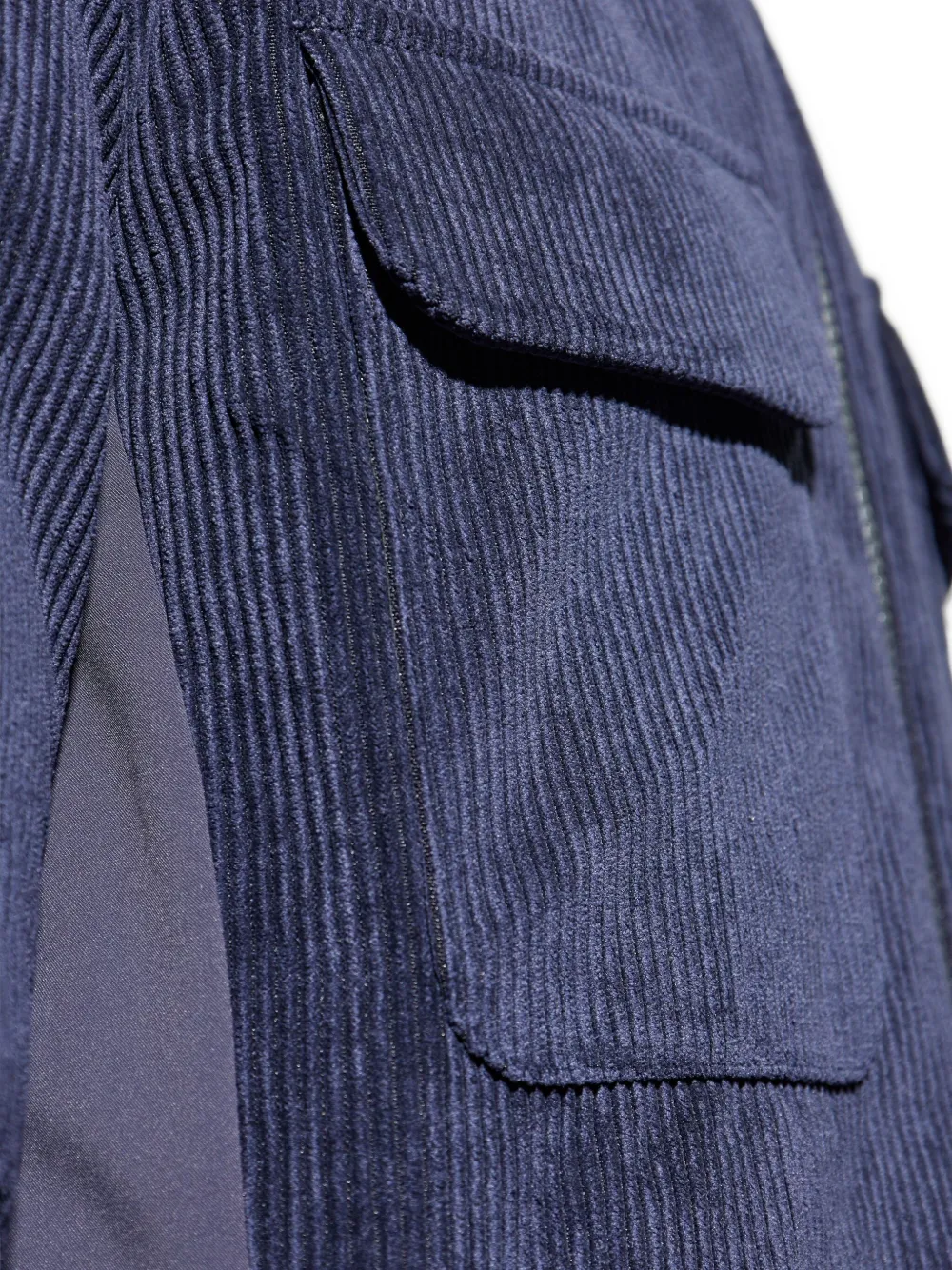 Bogner Cobe Corduroy Hooded Jacket In Blue