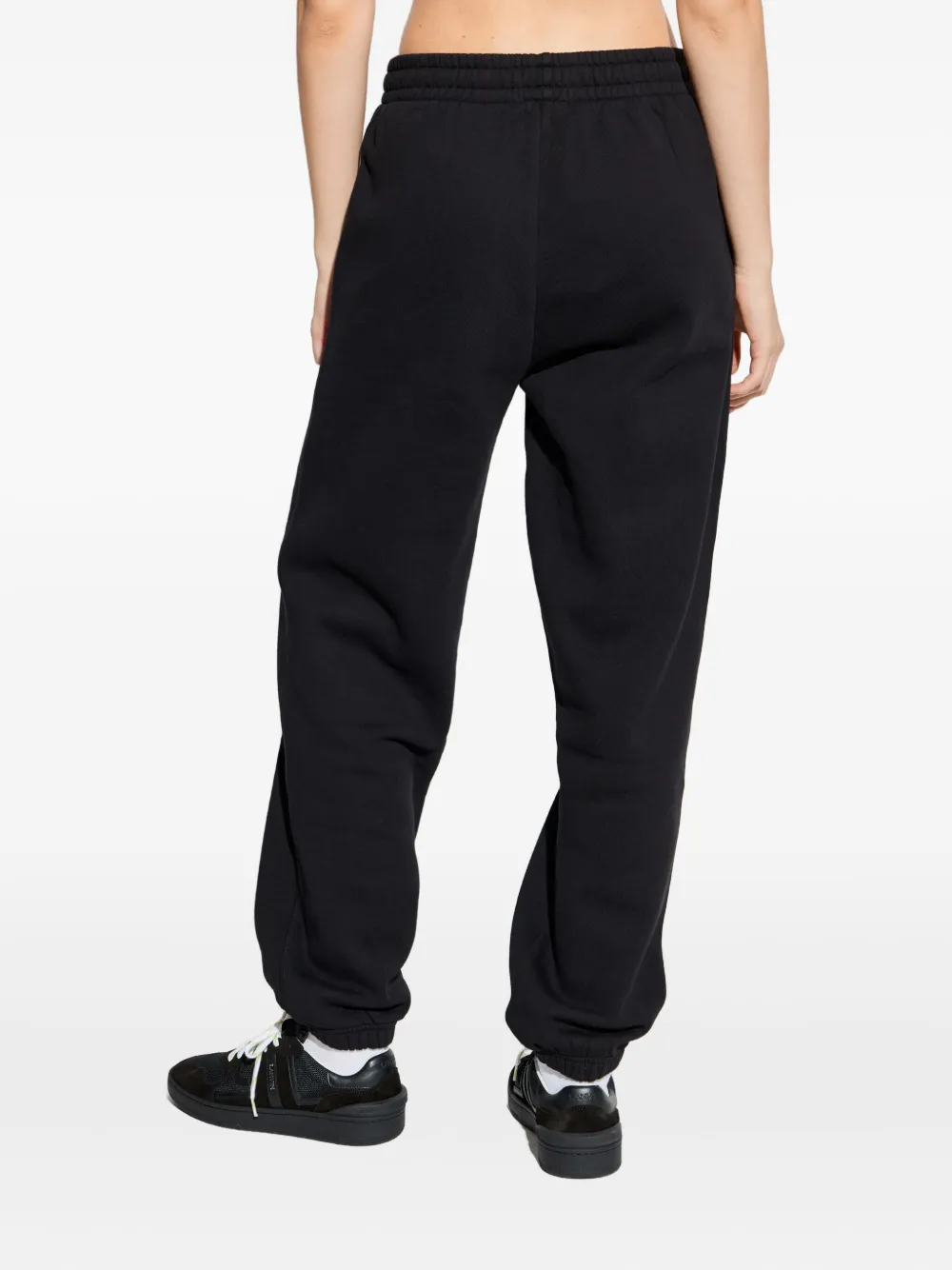 Anine Bing Elastic Waist Sweatpants In Black