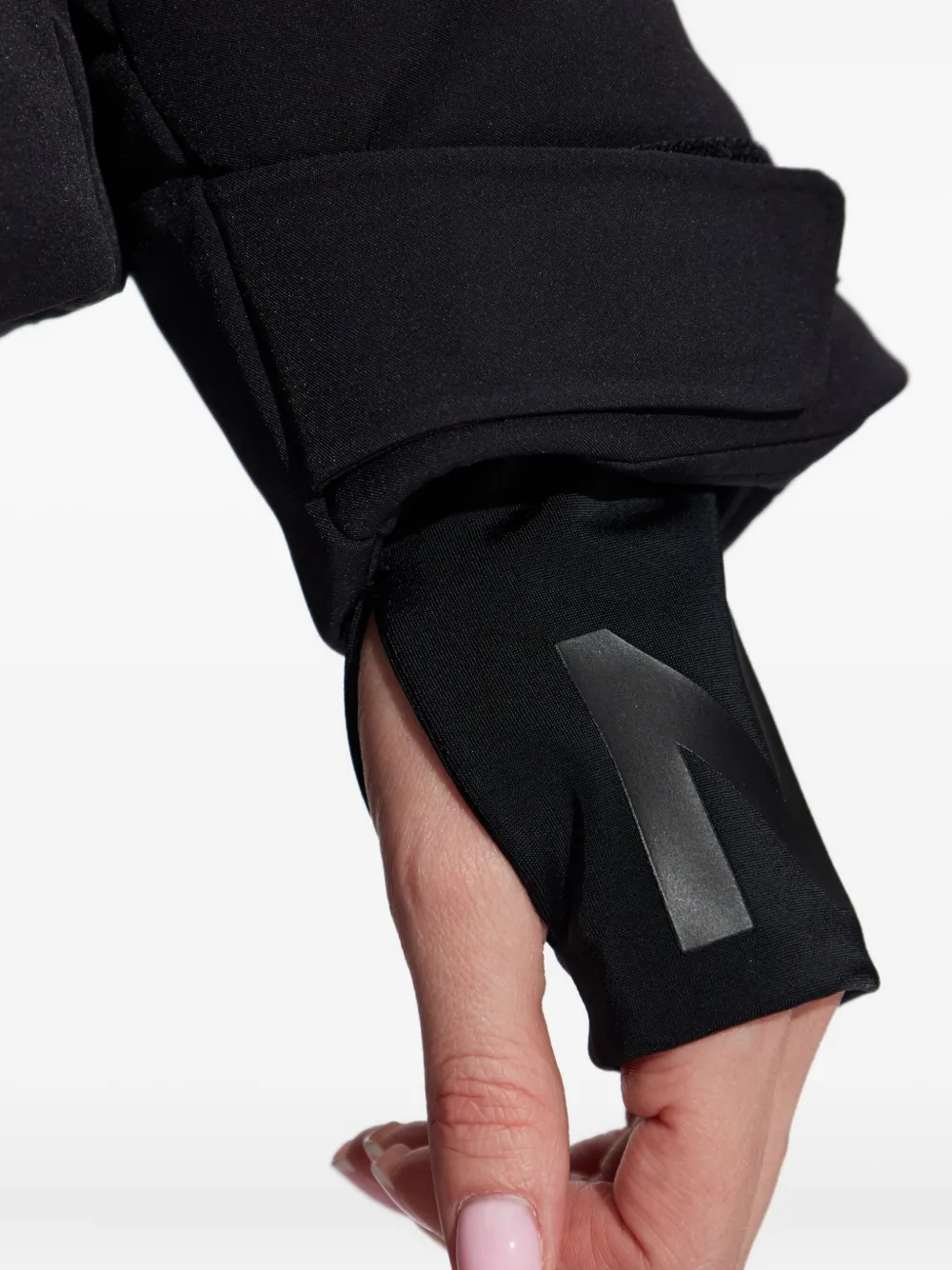 Bogner Ellya Hooded Belted Quilted Ski Jacket In Black