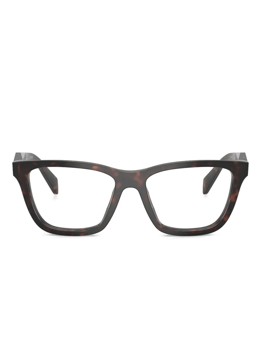 Prada Eyewear square-frame glasses | Brown | Image 1