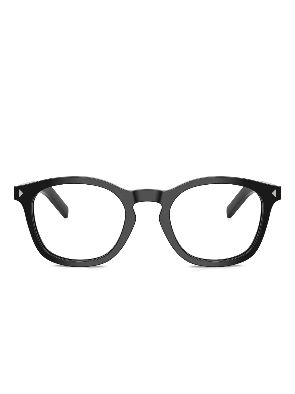 Prada Eyewear lunettes de vue à monture ronde | noir | Image 1