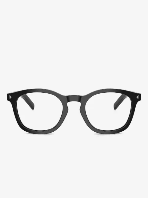 Prada Eyewear نظارة بإطار مستدير