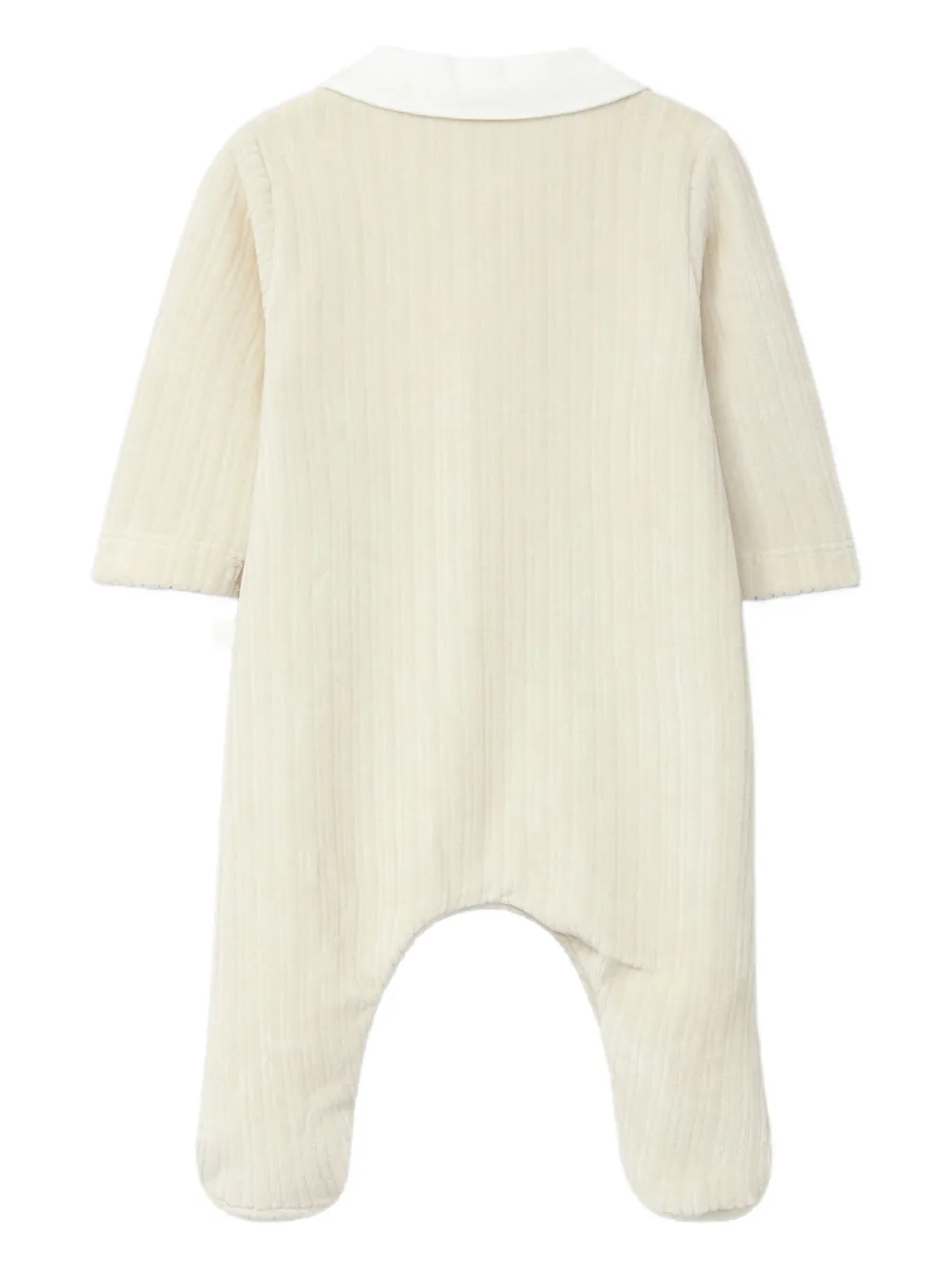 LARANJINHA buttoned-detail pajama - Beige