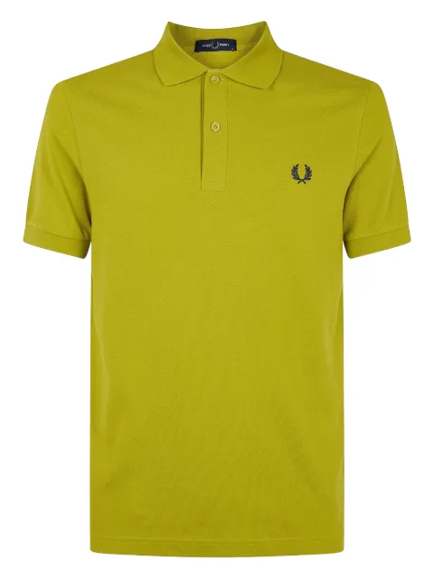 Fred Perry logo-embroidered polo shirt