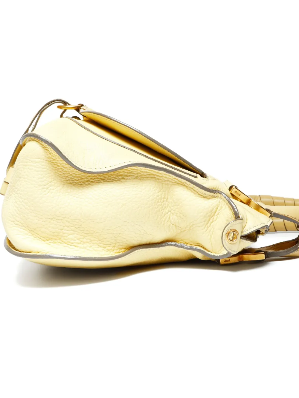 Pre-owned Chloé 2000-2020s Marcie Tote Bag In Neutral